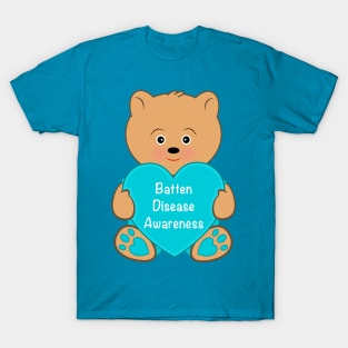 Batten Disease Awareness Teddy Bear T-Shirt